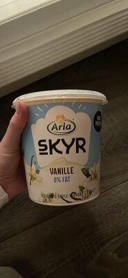Skyr Vanille 0% Fat nutrition facts table