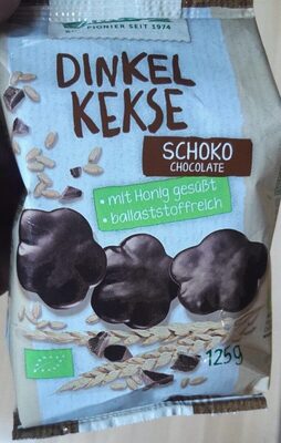 Dinkel Kekse Schoko