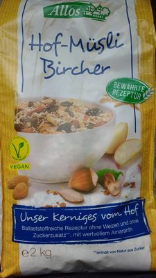 Hof-Müsli Bircher front packaging