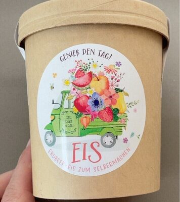 Erdbeer Eis zun Selbermachev front packaging
