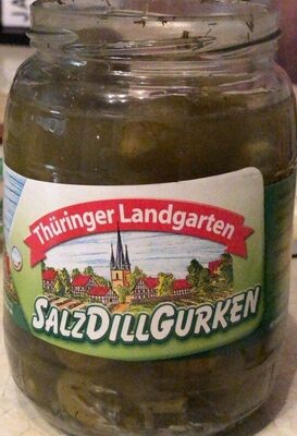 Salz Dill Gurken front packaging