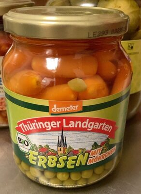 Erbsen mit Möhren
