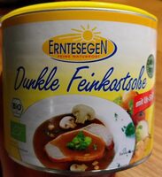 Dunkle Feinkostsoße