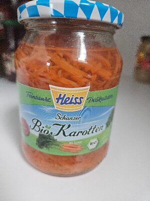 Schanzer Bio Karotten Glas