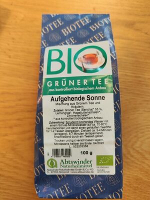 Aufgehende Sonne front packaging
