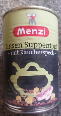 Linsen Suppentopf -mit Räucherspeck- front packaging