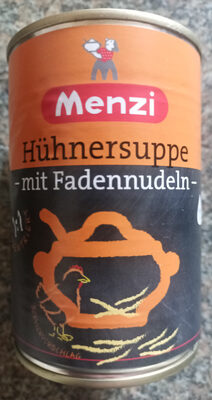 Hühnersuppe -mit Fadennudeln- front packaging