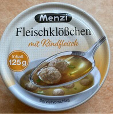 Fleischklößchen mit Rindfleisch