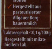 Herzhaft-würzig ingredients label