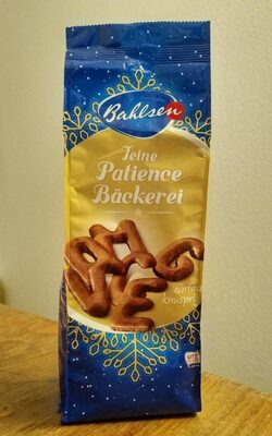 Feine Patience Bäckerei front packaging