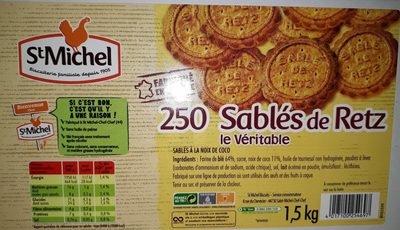 Sablé De Retz Le Véritable