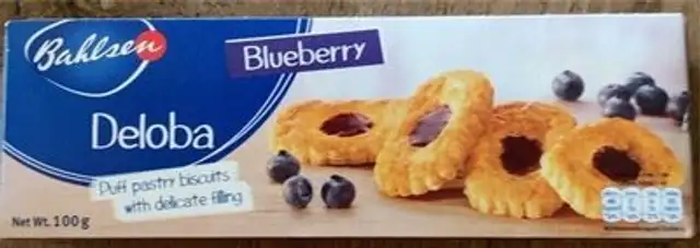Deloba Blueberry front packaging
