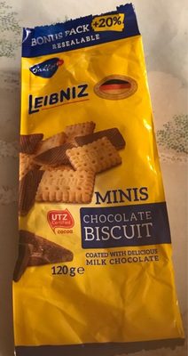 Minis Chocolate Biscuit Coated with Delicious Milk Chocolate