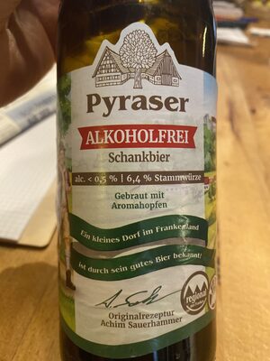 Schankbier alkoholfrei