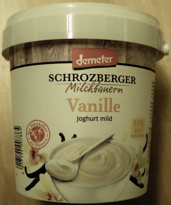 Joghurt mild Vanille