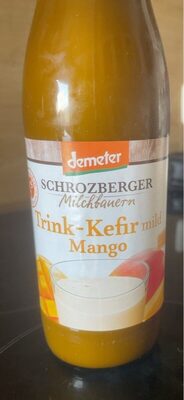 Trink-Kefir mild mango