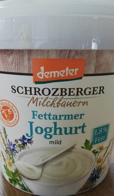 Fettarmer Joghurt mild front packaging