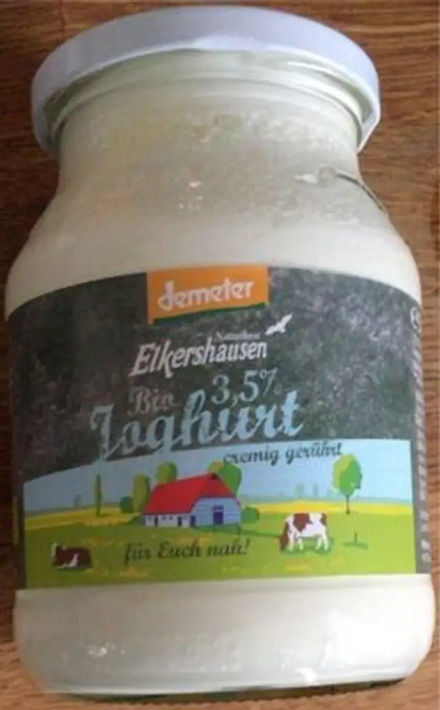 Joghurt mild front packaging