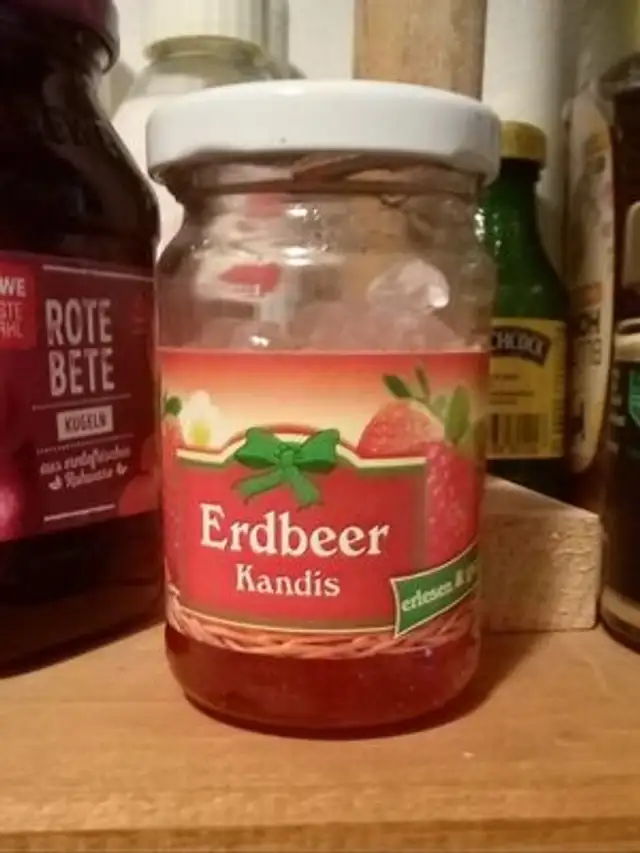 Erdbeer Kandis front packaging