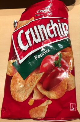 Crunchip paprika front packaging