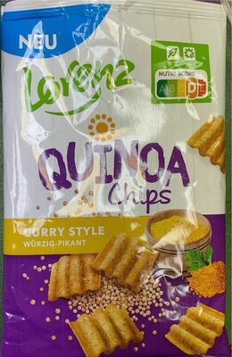 Quinoa Chips (Curry Style)