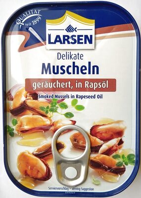 Muscheln, gräuchert
