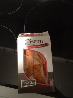 Pizzini Gressins Italiens saveur tomate et huile d'olive 5%