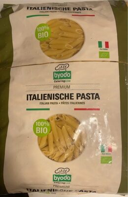 Italienische pasta front packaging