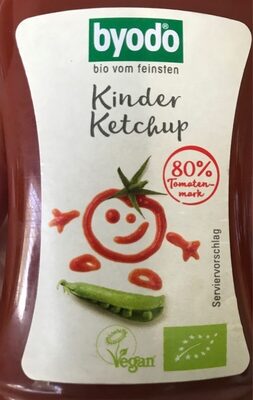 Kinder ketchup front packaging