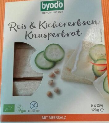 Reis&Kichererbsen Knusperbrot