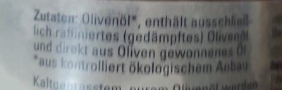 Brat-Olive ingredients label