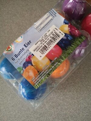 6 Bunte Eier front packaging