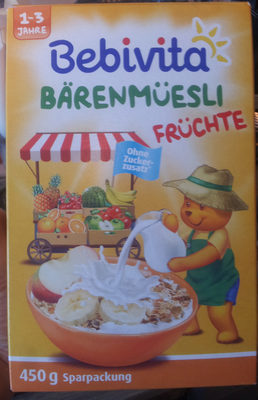 Bärenmüsli Früchte
