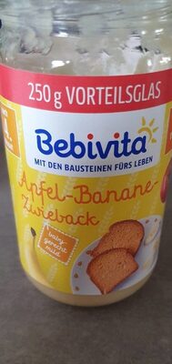 Apfel-banane-Zwievack