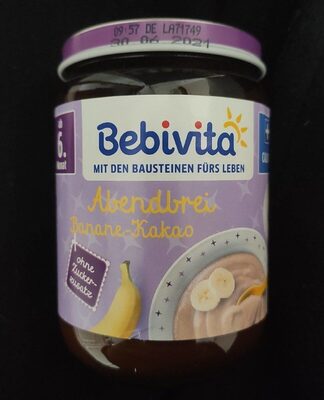 Abendbrei Banane-Kakao front packaging