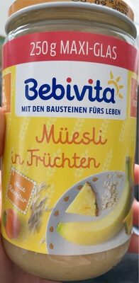 Müesli in Früchten (ab 5. Monat)