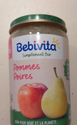 Compote pommes poires