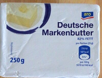Deutsche Markenbutter front packaging