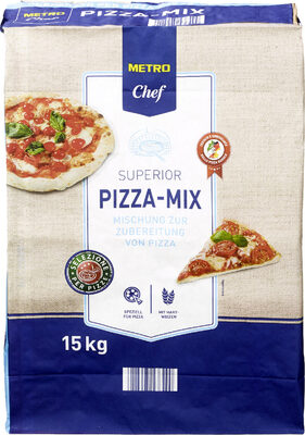 Superior Pizza-Mix Mischung zur Zubereitung von Pizza