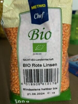 Bio Rote Linsen