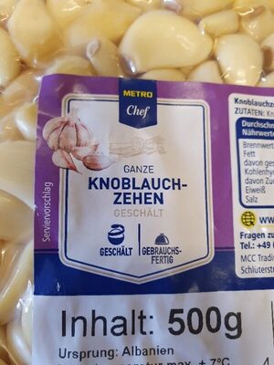 Knoblauch-Zehen