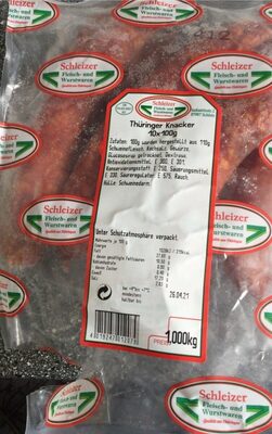 Thüringer Schweineknacker