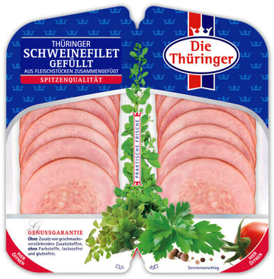 Thüringer Schweinefilet gefüllt