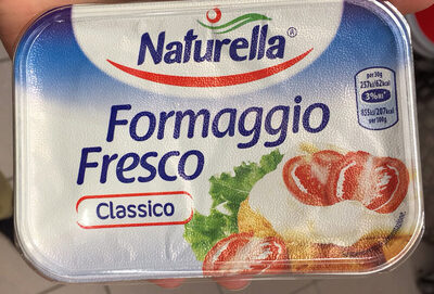 classico formaggio fresco front packaging