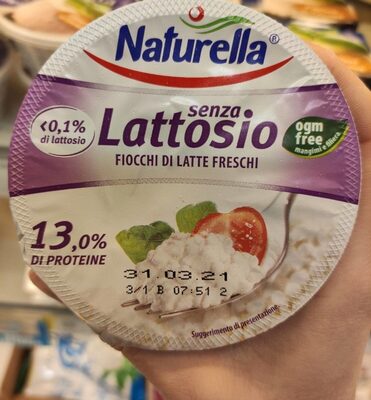 Fiocchi di latte senza lattosio