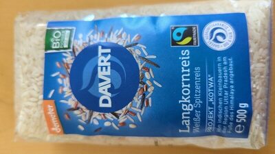 Langkornreis front packaging