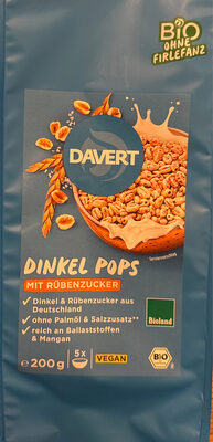 Gepuffter Dinkel mit Rübenzucker