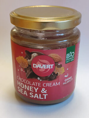 Davert Chocolate Cream Honey & Sea Salt