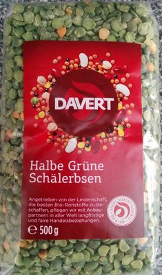 Halbe Grüne Schälerbsen