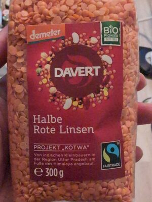 Rote Linsen front packaging